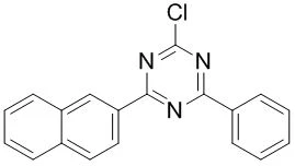 2-chloro-4-(naphthyl-2-yl)-6-phenyl-1,3,5-triazine