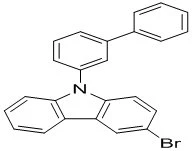9-([1,1'-biphenyl]-3-yl)-3-bromo-9H-carbazole CAS: 1428551-28-3